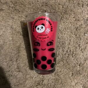 Pink Dragonfruit Milk Tea Scented Candle